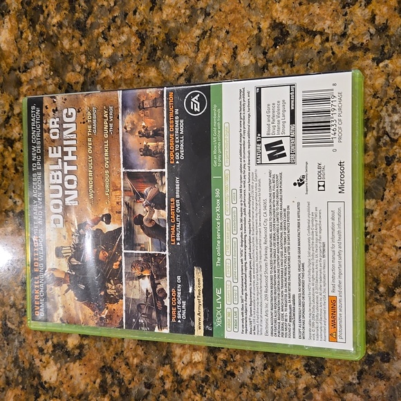 Xbox 360 army of two - overkill edition. The devils cartel - Picture 2 of 4